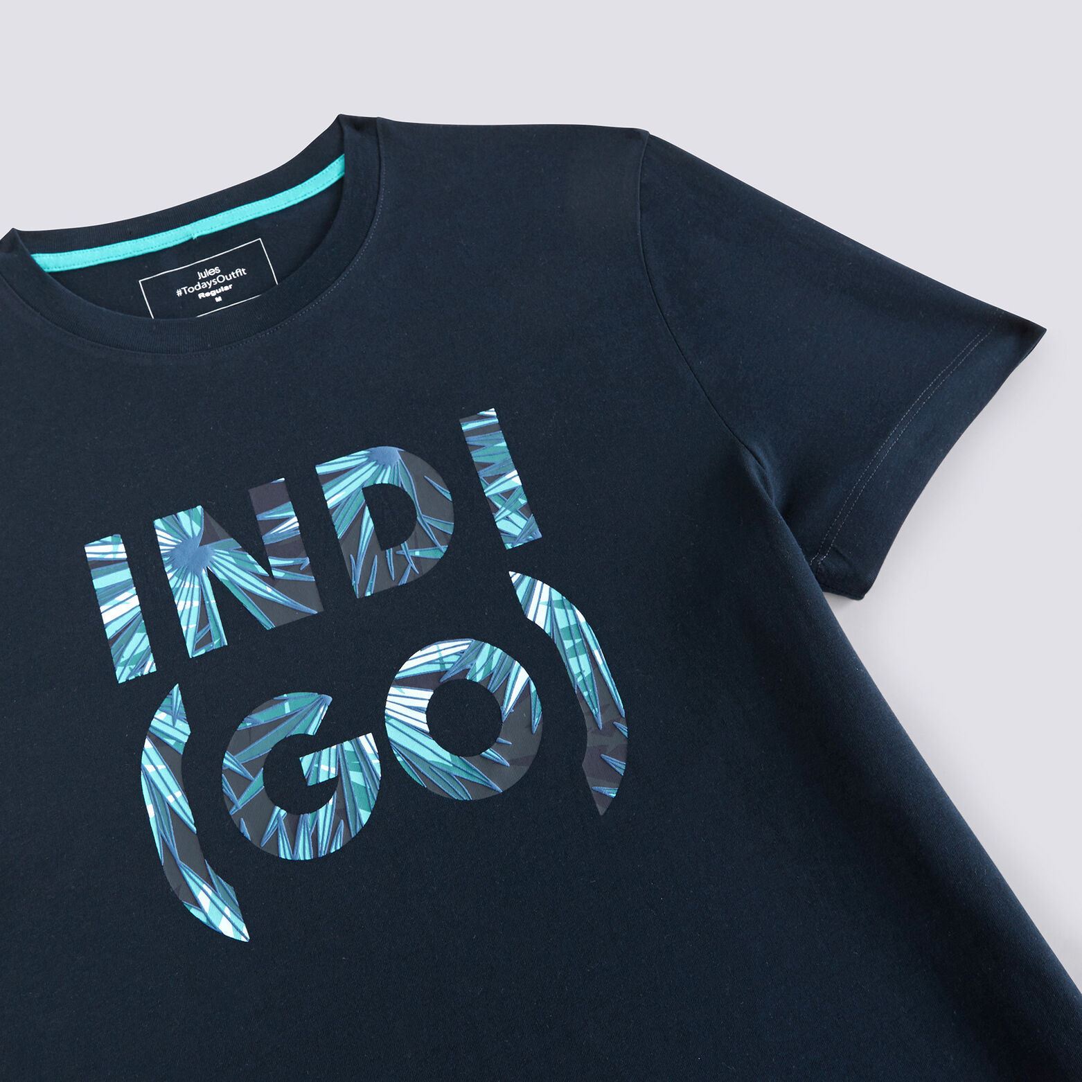 Tee shirt manches courtes message INDI(GO)