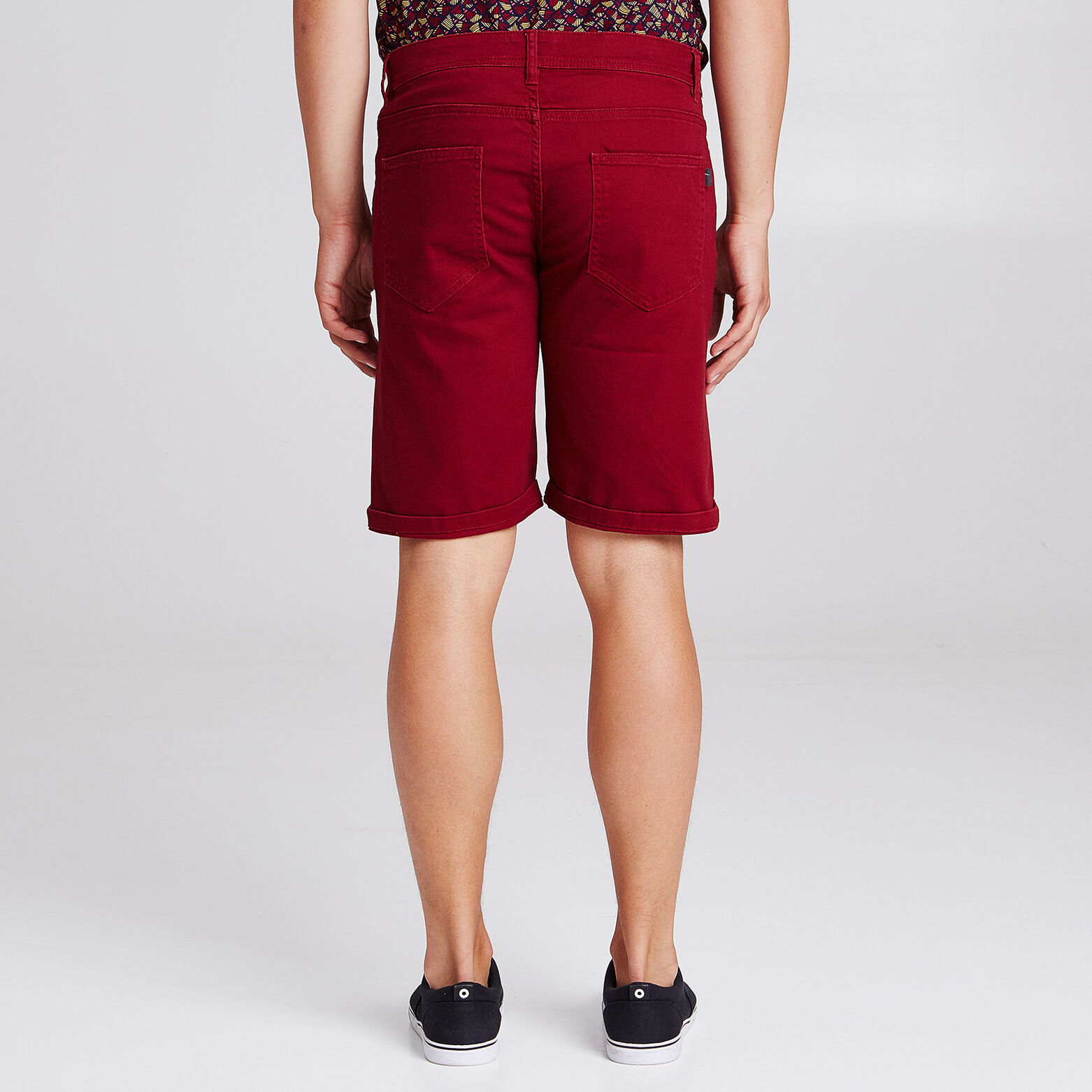 Bermuda 5 poches en twill