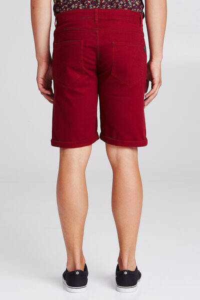 Bermuda 5 poches en twill