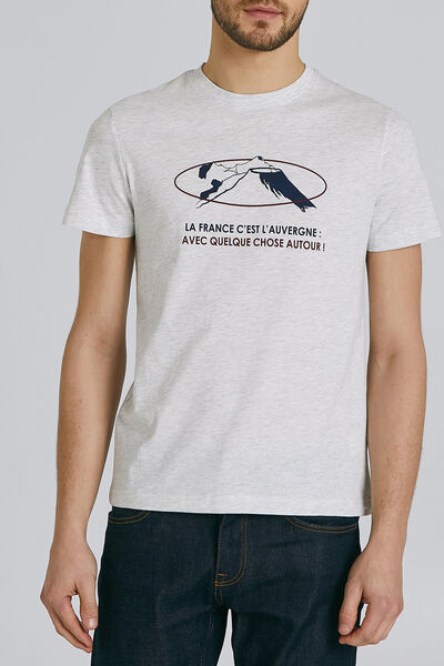 Tee shirt col rond Région AUVERGNE