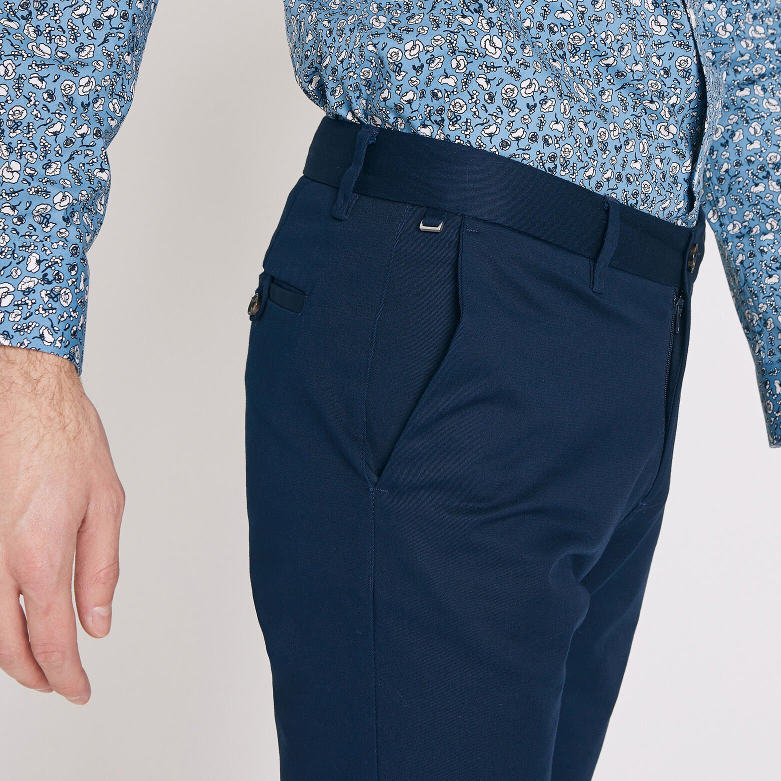Pantalon  Simon chino uni