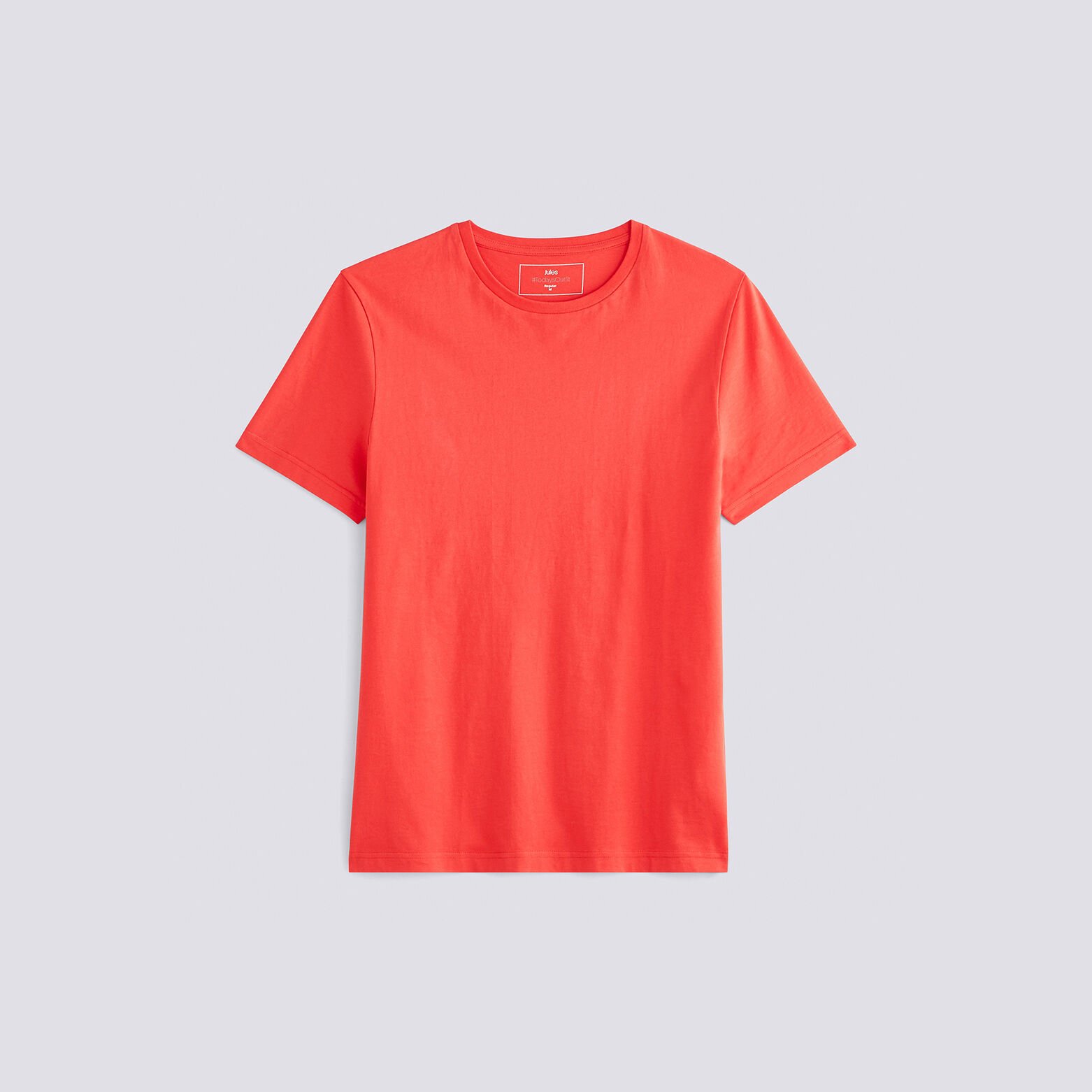 Tee-shirt uni col rond