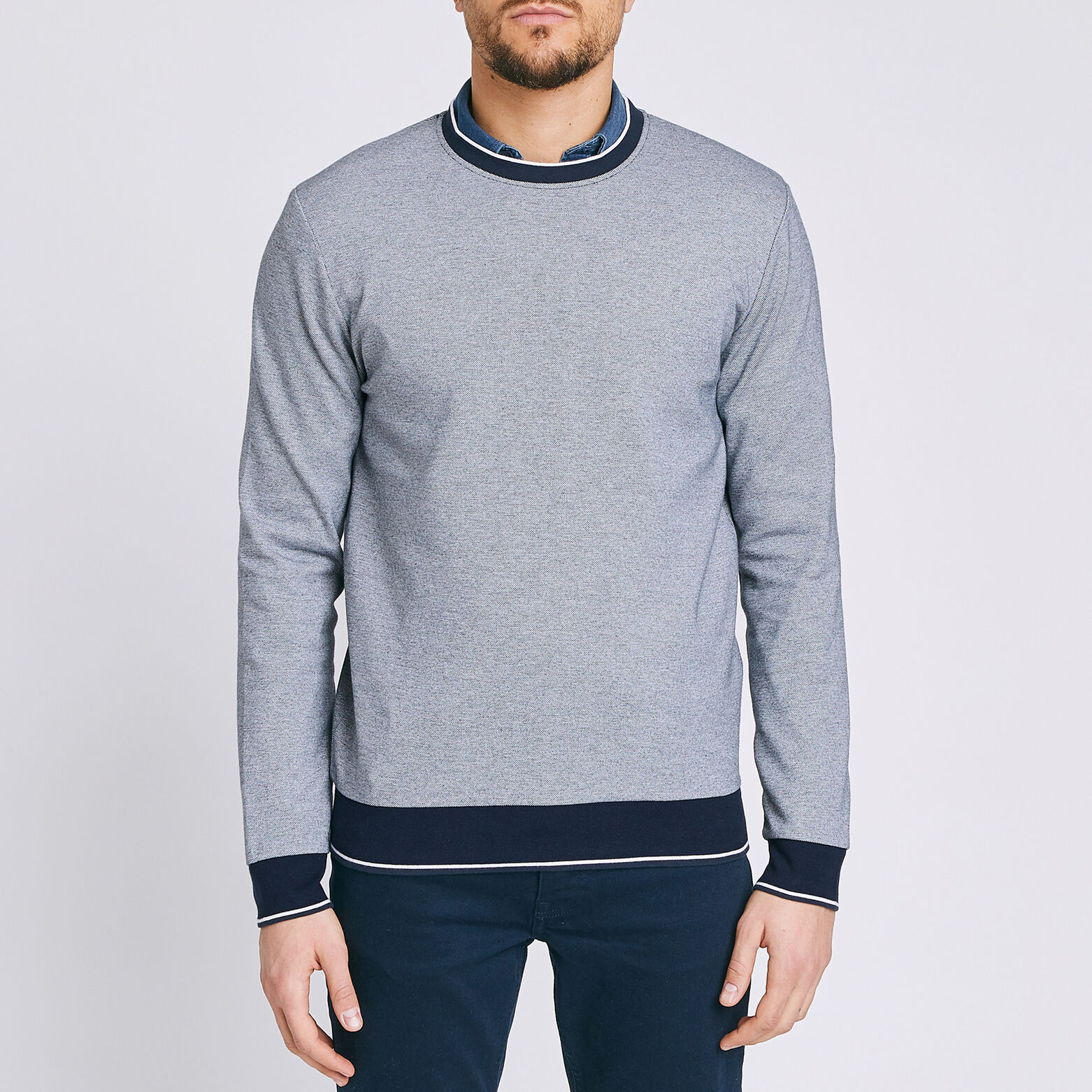 Sweat en maille piquée