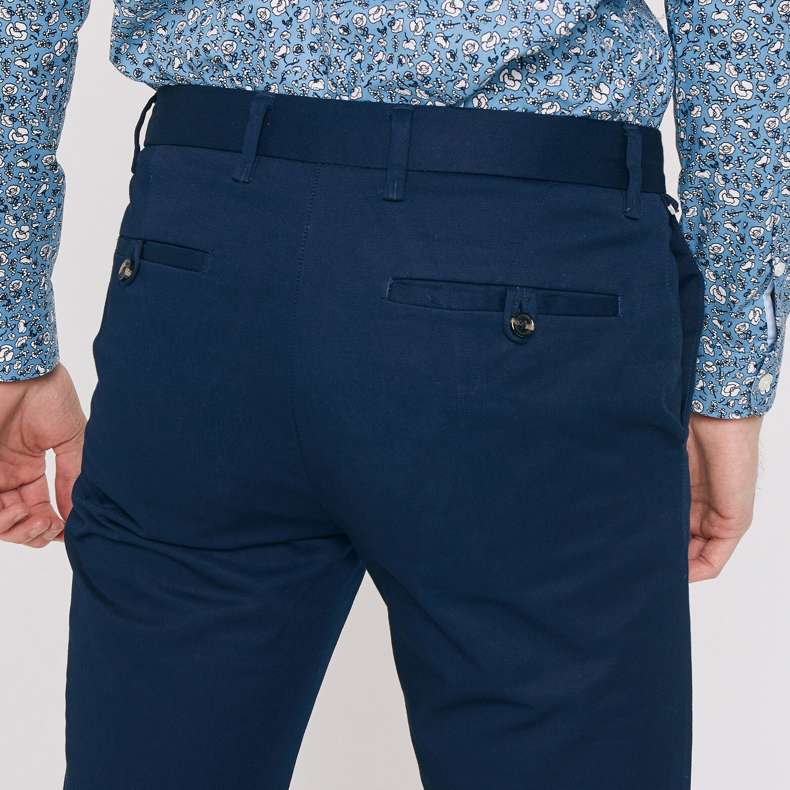 Pantalon  Simon chino uni