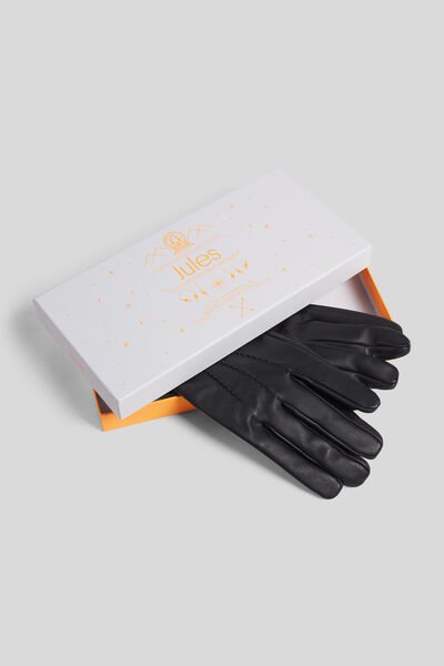 Gants cuir coffret Noël