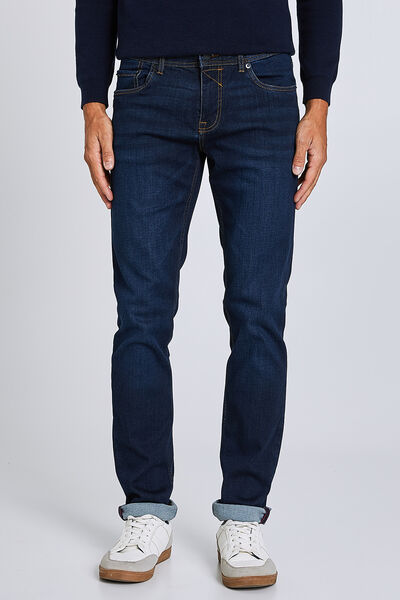 Jean slim #Tom urbanflex 4 longueurs foncé