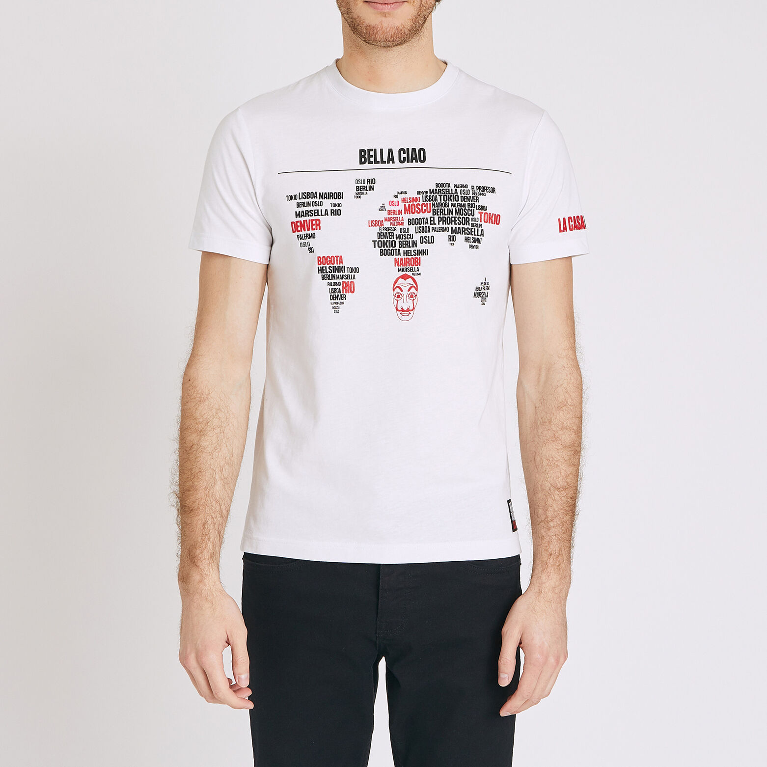 Tee shirt col rond NETFLIX La Casa de Papel