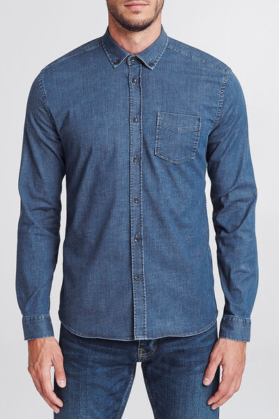 Chemise jean stretch Slim