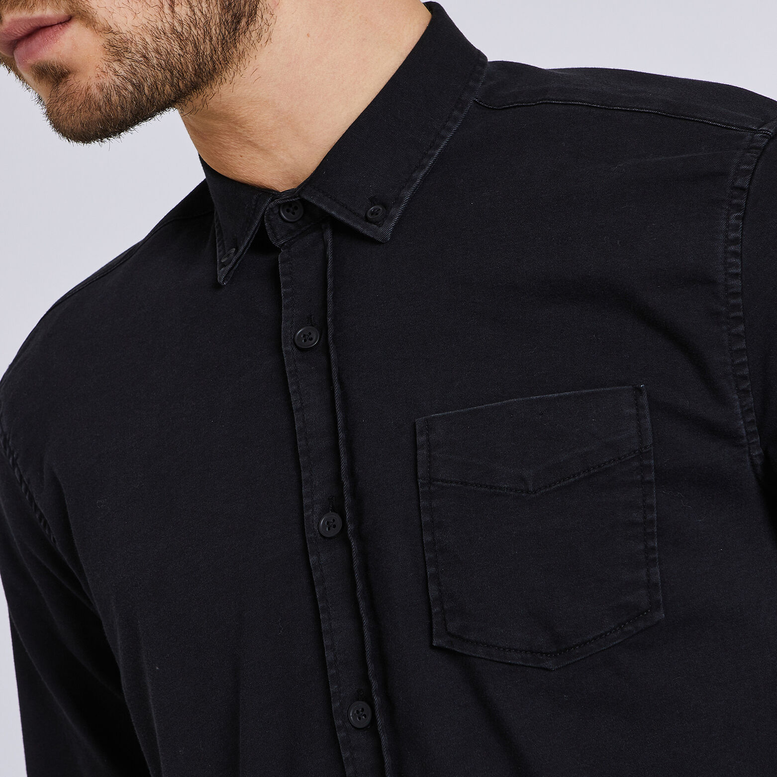 Chemise jean stretch Slim