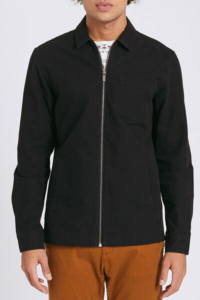 Surchemise regular canvas unie