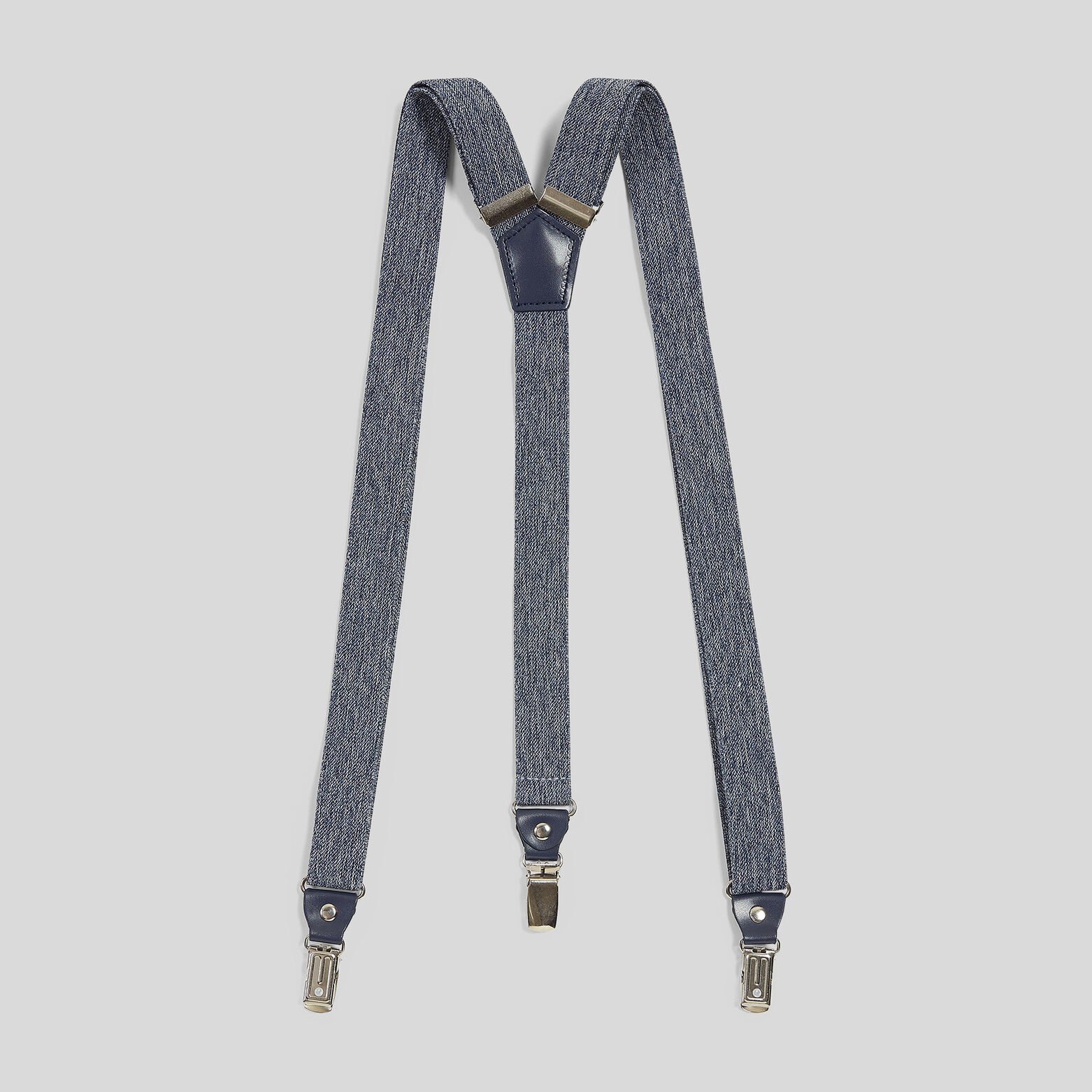 Bretelles en chambray