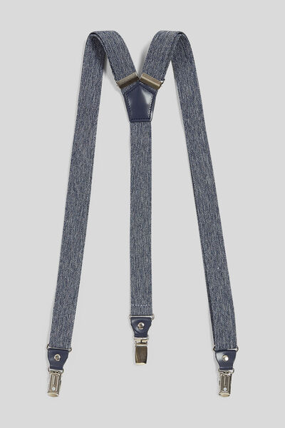Bretelles en chambray