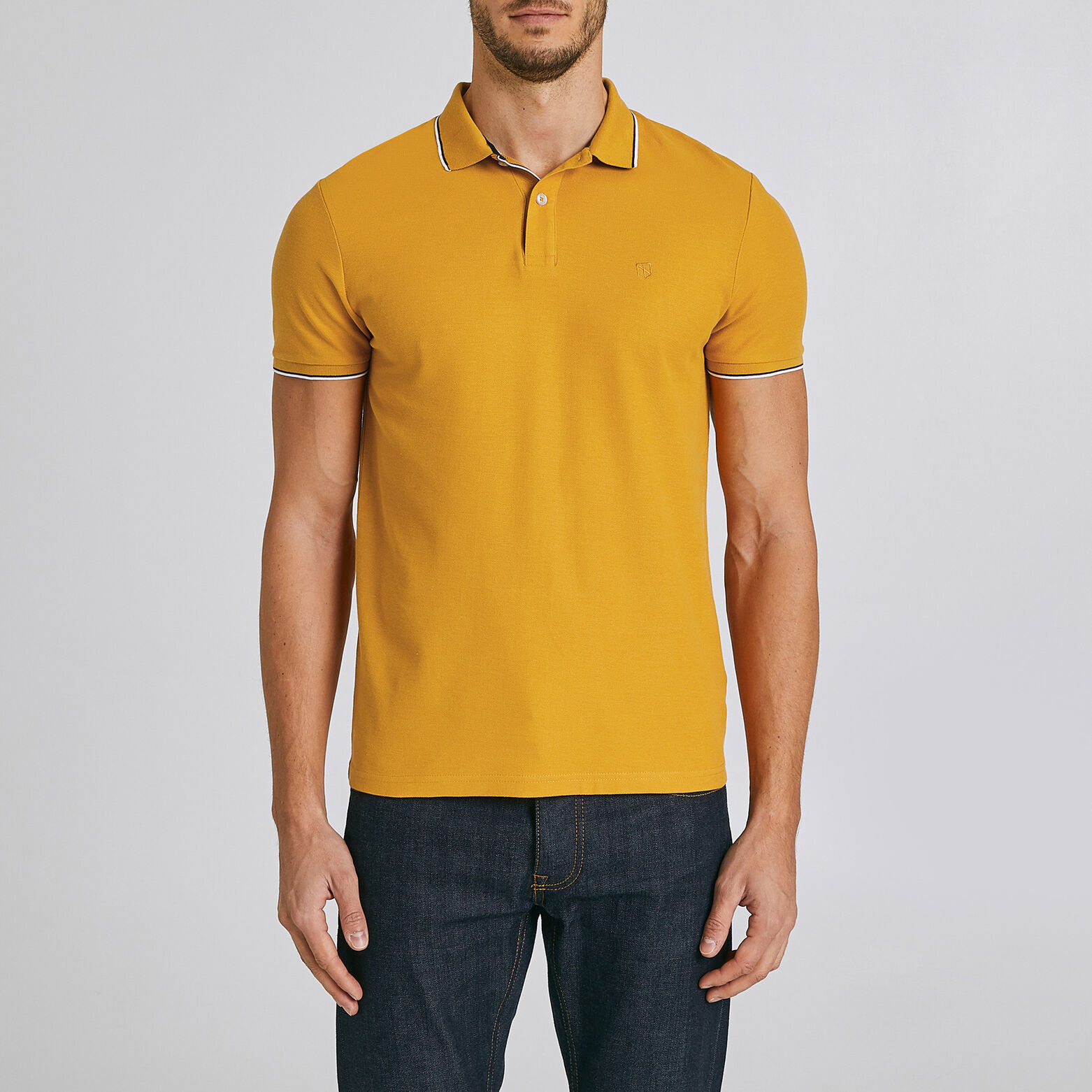 Polo manches courtes regular uni