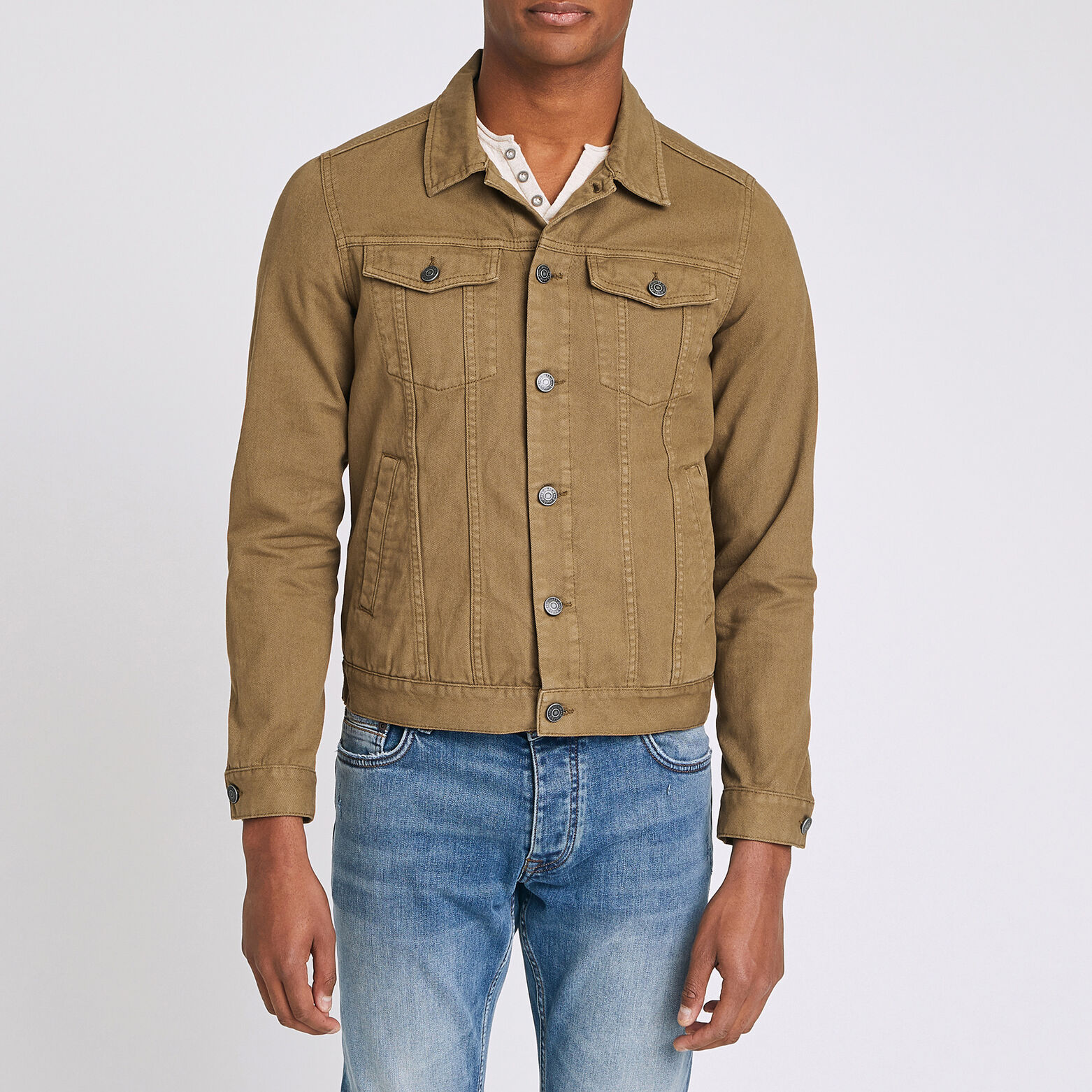 Blouson esprit denim
