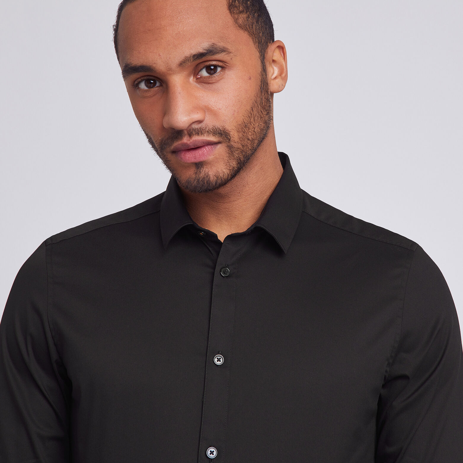 Chemise extra slim unie coton