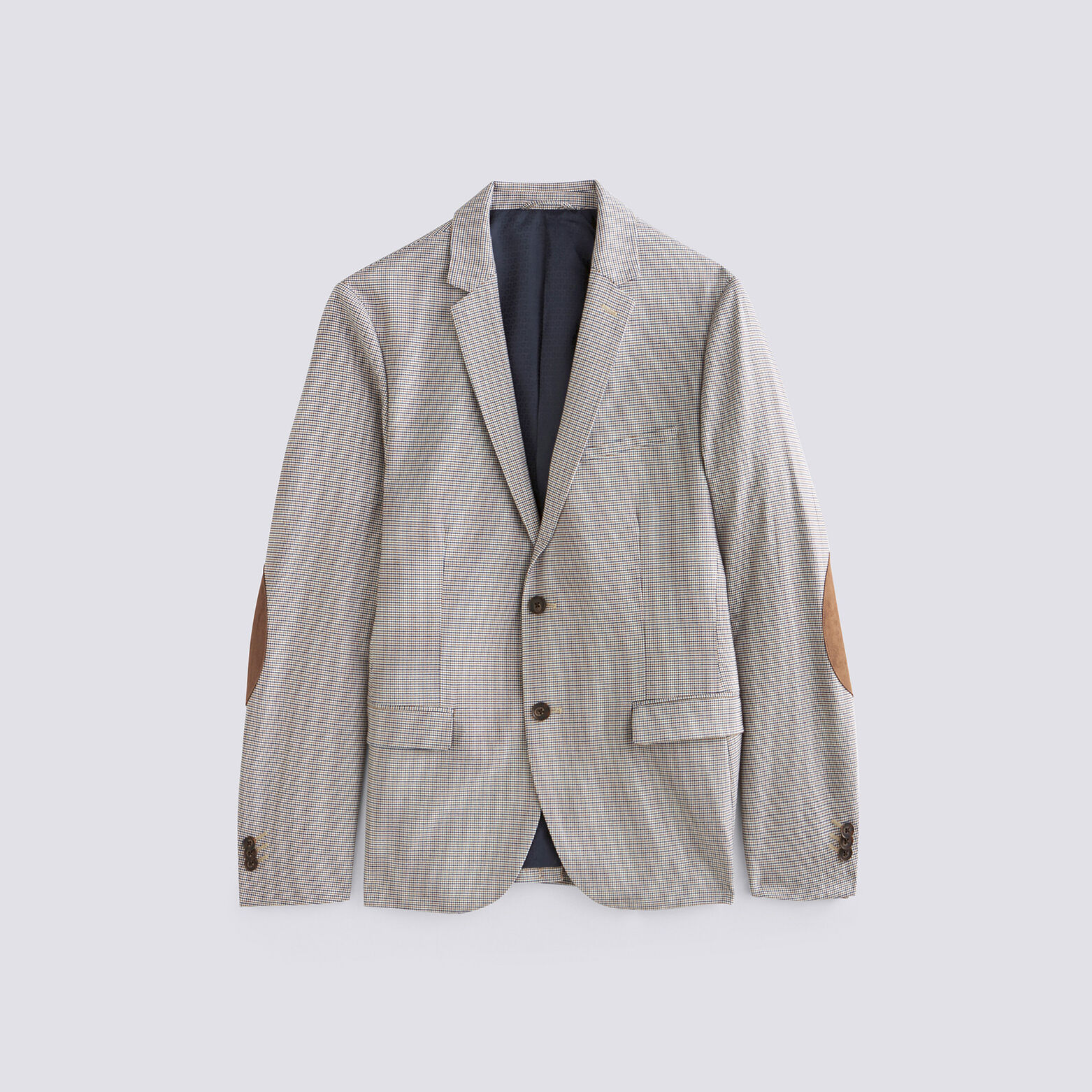 Veste de costume à carreaux