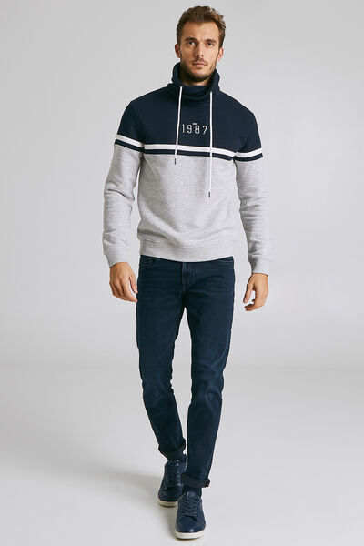 Sweat color block col snood