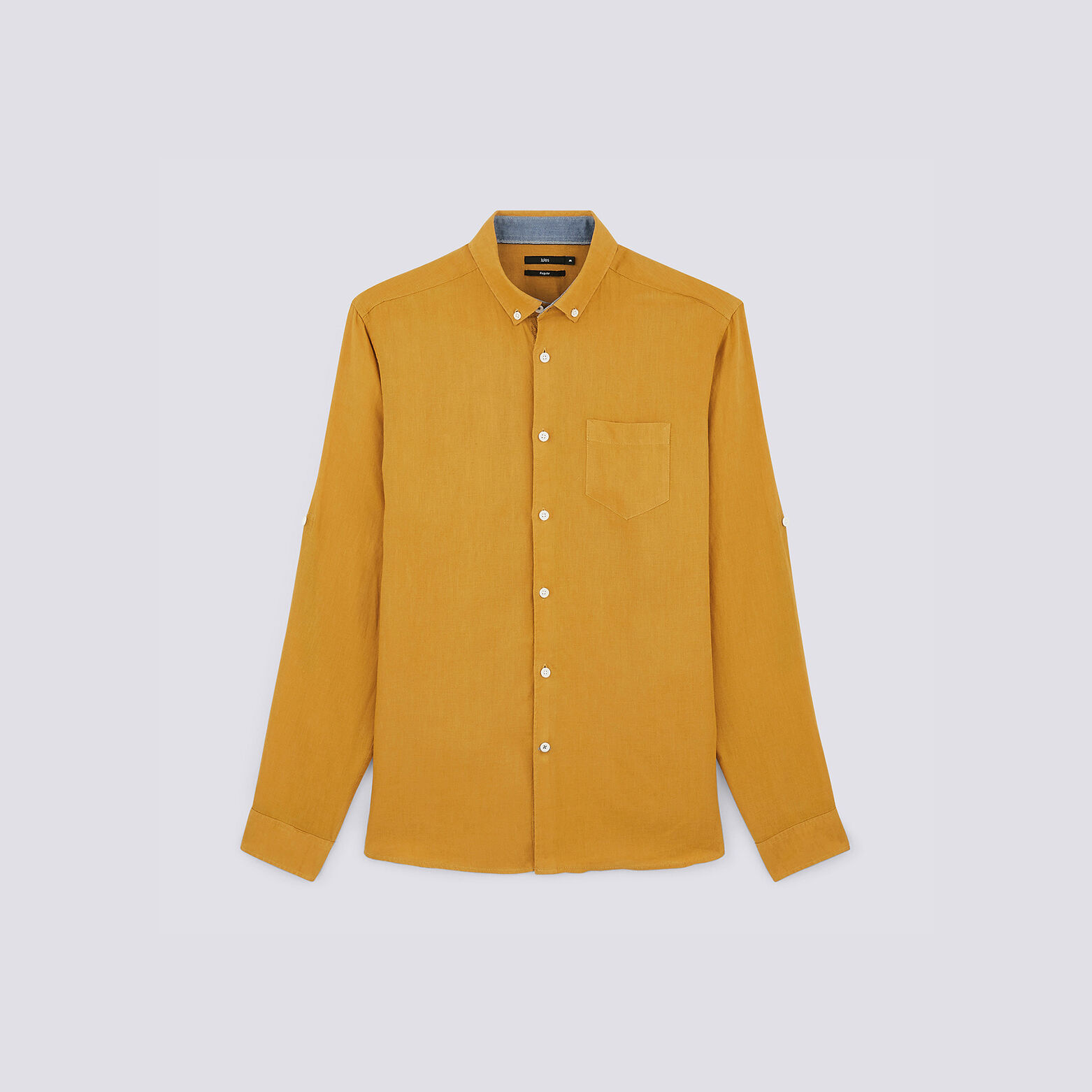 Chemise regular lin