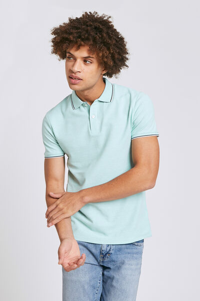 Polo manches courtes regular uni