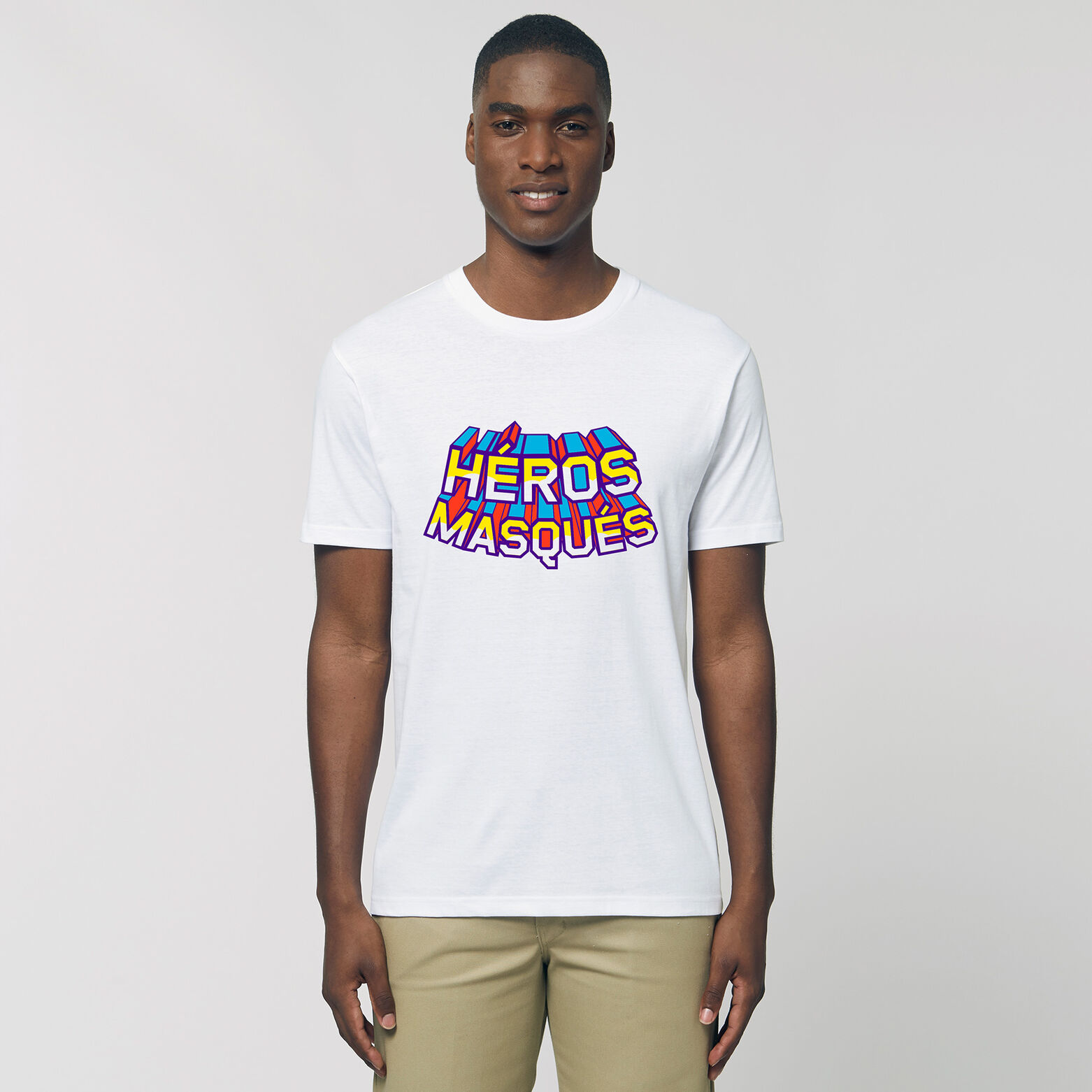 T-Shirt Solidaire Héros Masqués