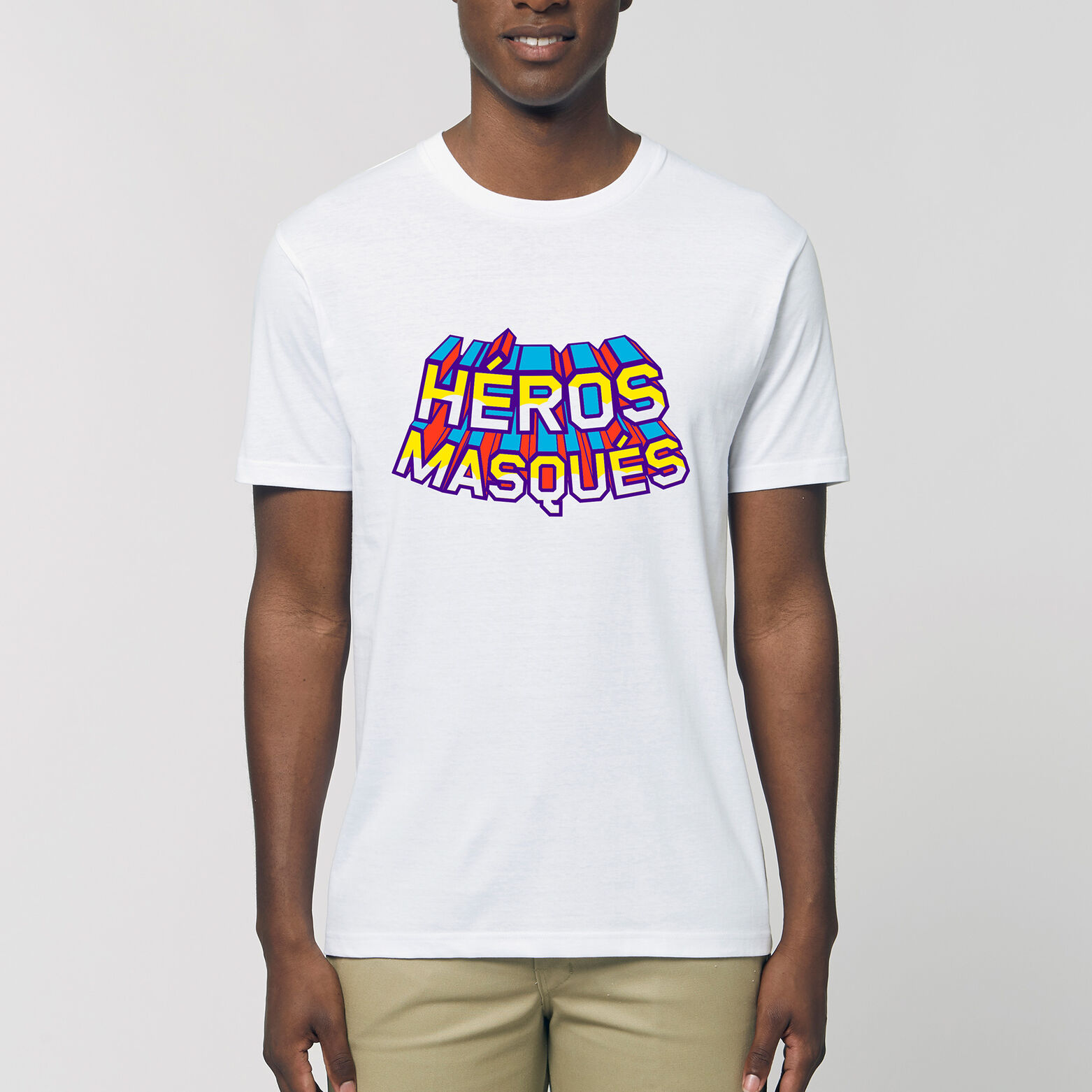 T-Shirt Solidaire Héros Masqués